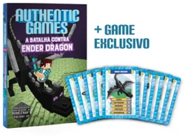 Authenticgames - A Batalha Contra Ender Dragon - Vol. III + Game Exclusivo