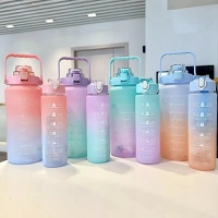[Contas Novas R$0,1] Garrafa Squeeze Academia Personalizavél Treino Esportes Antivazamento