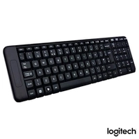 [Prime] Teclado sem Fio Compacto Logitech Preto - K230