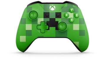 Controle sem Fio Xbox One Edição Especial Minecraft Creeper - R$259