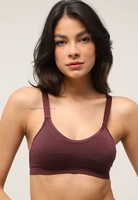 Top Lupo Triângulo Shine Roxo