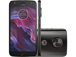 Smartphone Moto X4 Dual Cam Tela 5.2" Octa-Core 32GB Câmera 12MP - Preto - R$ 989