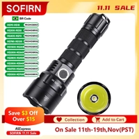 Lanterna tática, holofote para caça / acampamento | Sofirn C8G