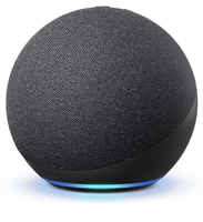 Smart Speaker Amazon Echo 4ª Geração com Hub de Casa Inteligente e Alexa – Preto