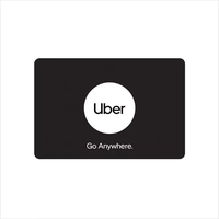 Cartão Vale Presente Pré-pago Uber R$ 100 Reais