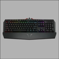 Teclado Gamer Mecânico Riotoro Elite RGB, Switch Cherry MX Red, KR900-XP | R$325
