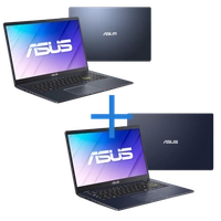 Notebook ASUS E510MA-BR702 Preto + Notebook ASUS E410MA-BV1871 Star Black