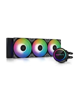Water Cooler Deepcool Gammaxx L360, A-RGB, 360mm, Intel e AMD, para PC, Preto - DP-H12CF-GL360-ARGB