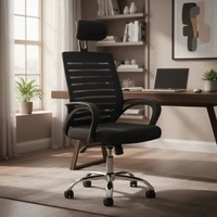 Cadeira Diretor Roma com Apoio de Nuca