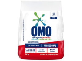 [C. Ouro] 2 Unidades Sabão em Pó Omo Lavagem Perfeita 5,6Kg | R$80