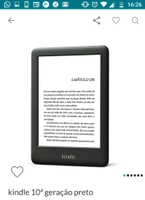 KINDLE 10ª GERAÇÃO PRETO (Boleto) por R$ 278