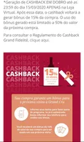 [15/03] 30% de Cashback na Grandcru Vinhos