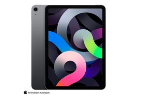 [PRIME] iPad Air Apple (4° Geração) A14 Bionic (10,9", Wi-Fi, 256GB) - Cinza Espacial