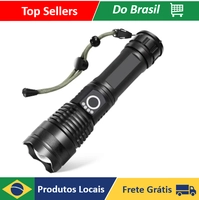 [R$18,84 Moedas/BR] T9 Lanterna Tática Mais Forte Do Mundo Potente 