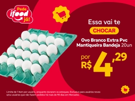 [REGIONAL] BANDEJA c/ 20 OVOS BRANCO EXTRA