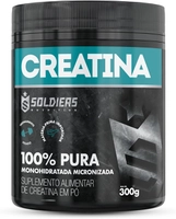 Creatina Monohidratada 300g Soldiers Nutrition