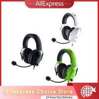 Razer-BlackShark V2 X Wired Headset, Esports Headset, Cancelamento de Ruído Passivo Avançado, 7.1 Surround