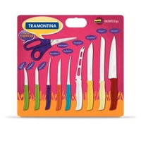 Conjunto de Facas Tramontina 10 peças Athus - R$ 39,00