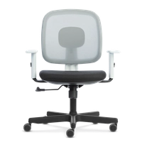 Cadeira Dot White N Black