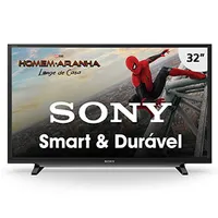 Smart TV LED 32" Sony, Bravia KDL-32W655D/Z Hd Com Wi-fi, 2 Usb, 2 Hdmi, Motionflow 240 E X-reality Pro, Preto