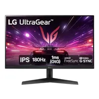 Monitor Gamer LG UltraGear 24” IPS, Full HD, 180Hz, 1ms, HDR10, sRGB 99% - 24GS60F-B