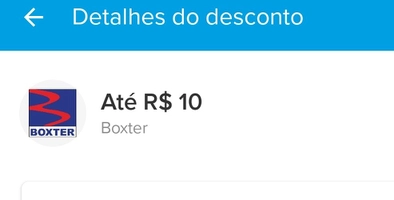 R$10 OFF em Abastecendo acima de R$50 no Posto Boxter via Mercado Pago