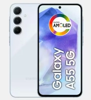 REEMBALADO: Samsung Galaxy A55 5G 256GB 8GB RAM Câmera Tripla Tela 6.6 - Azul Claro