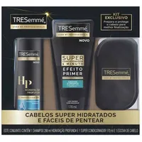 TRESEMME SHAMPOO HIDRATACAO PROFUNDA 200ML + SUPER CONDICIONADOR CACHOS + ESCOVA | R$15