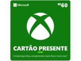 Cartão Presente Gift Card Digital R$ 120 Xbox e PC (Microsoft Store)