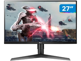 (Cliente Ouro) MONITOR LED 27’ LG FULL HD IPS 144HZ 1MS FREESYNC | R$1515