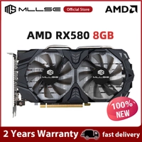 Placa de Vídeo MLLSE AMD RX 580 8GB GDDR5 256Bit PCI Express 3.0 ×16 Radeon GPU 