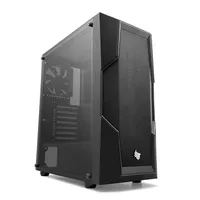 GABINETE GAMER PICHAU BEHOLDER LATERAL VIDRO PRETO, PG-BHD-BL01 | R$ 290