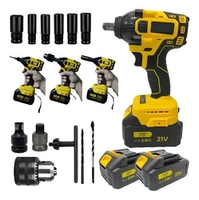 Parafusadeira Pneumática 3 em 1 21V com Baterias