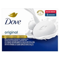 [Rec] Dove Sabonete Em Barra Branco 90G - 8 Unidades