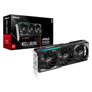 Placa Vídeo ASRock RX 9070 16GB GDDR6 FidelityFX