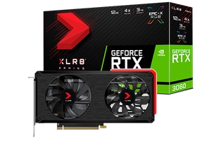 Placa de Vídeo PNY NVIDIA Geforce RTX 3060 XLR8 Gaming REVEL EPIC-X RGB Dual Fan Edition, LHR, 12GB,