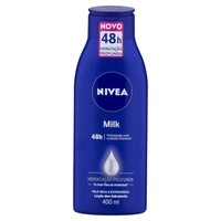Loção Deo-Hidratante Corporal Nivea Milk Frasco 400ml