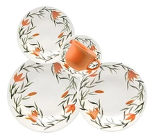 Jogo de Jantar Oxford Lírios 30 Peças