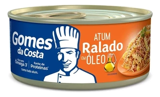 Atum Ralado em Óleo Gomes da Costa Lata 130g