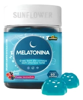 Melatonina Gomas Sabor Frutas Vermelhas 60un