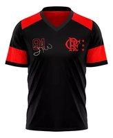 Camiseta Flamengo Zico Retrô 81 Original Licenciada 