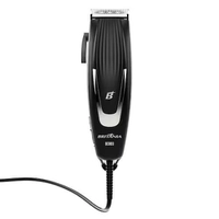 Máquina de Cortar Cabelo Britânia BCR03 18W com 9 acessórios - Preto - 110V