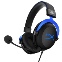 Headset Gamer HyperX Cloud Blue, PS4, 3.5mm, Black/Blue, HX-HSCLS-BL/AM