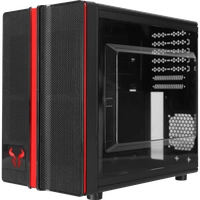 Gabinete Gamer Riotoro Small, Mini Tower, Black, Sem Fonte, Com 1 Fan, CR1088, Compatível mATX | R$229