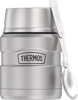 Pote térmico inox 473ml com colher dobrável