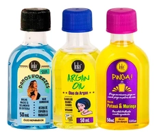Kit Lola From Rio - Óleo 50ml + Leave-in 50ml + Óleo 50ml