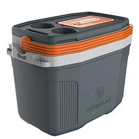 Caixa Térmica Isotérmico Suv 20l Cinza/laranja