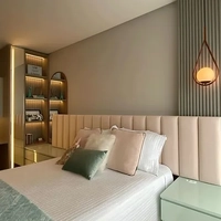 Cabeceira Estofada Para Cama Box Queen Size 1.60 - 8 modulos de 50X20cm