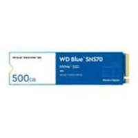SSD 500 GB WD Blue SN570, M.2 2280, NVMe, Leitura: 3500MB/s e Gravação: 2300MB/s, Azul - WDS500G3B0C