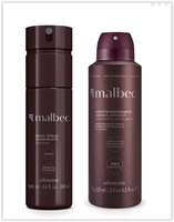 Combo Presente Natal Malbec: Body Spray 100ml + Desodorante Antitranspirante 75g/125ml
